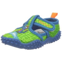 Playshoes Aqua-Schuh Dino blau-grün, 28/29