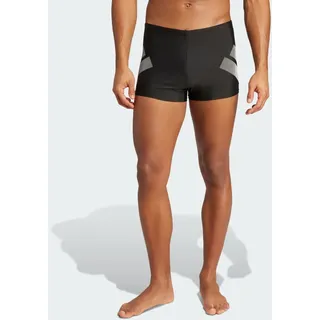 adidas Big Bars Swim Boxers black