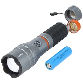 Nebo Slyde King 4K LED Taschenlampe, 4000 Lumen, bis zu 350 Meter Leuchtweite, mit Arbeitslicht
