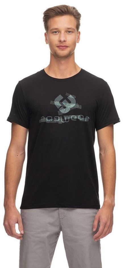 Ragwear T-Shirt schwarz S