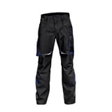 Kübler Pulsschlag Hose 2424 schwarz/kornblumenblau Größe 42