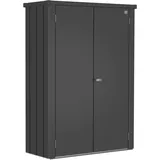 Biohort Terrassenschrank Romeo M High Dunkelgrau-Metallic
