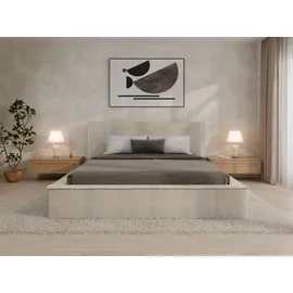 panda möbel SANA 180 x 200 cm Hellgrau