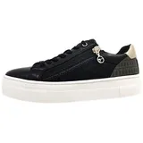 TAMARIS Schnürer schwarz, in Gr. 43 - 43