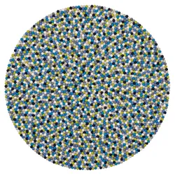 myfelt Fritz Filzkugelteppich rund Ø 70cm