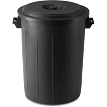 Kerbl Futtertonne 70 l, Schwarz