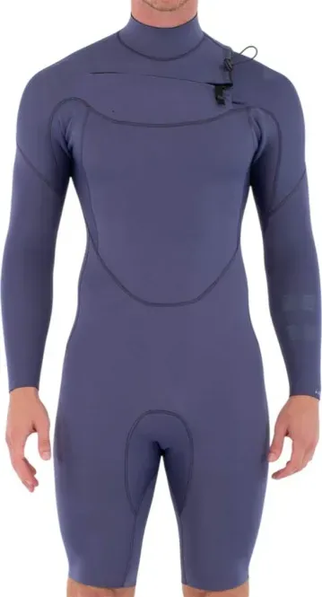 HURLEY AIR 3/2 CHEST ZIP LS Shorty 2026 destroyer - L