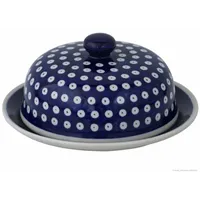 BUNZLAUER KERAMIK Original Bunzlauer Käseglocke M/Butterglocke für Rollbutter -