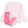adidas Essentials Baby-Jogginganzug JV9853 - clear pink/white/white 62