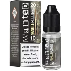 Wanted Vanillepudding NicSalt Liquid 10ml / 20mg