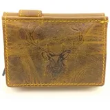 GREENBURRY Vintage Kartenetui Unisex braun
