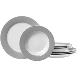 Flirt by R&B Doppio Tafelservice 8-tlg. grau