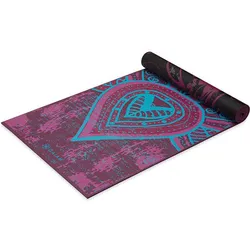 GAIAM YOGAMATTE BE FREE 6MM PREMIUM REVERSIBLE, multicolor, ONE SIZE