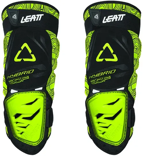 Motorrad-Knieschützer, grün Leatt Hybrid-3DF 3472