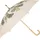 Doppler Nature Long AC Regenschirm, Holzgriff, für Damen, Choice Beige