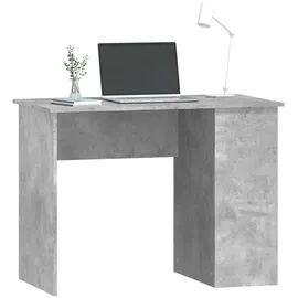 vidaXL Schreibtisch Betongrau 100x55x75 cm Holzwerkstoff