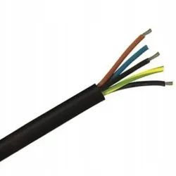 Kabel 5x4 mm2 H07RN-F 450/750V Gummikabel Preis/1m 5225