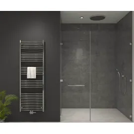 Mert Badheizkörper 600 x 1750 mm chrom Mittelventil