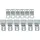ARTECTA Olympia Oberflächen-Set mit 6 Haken für 30 x 120 LED-Panels