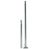 Brunner Piper Orkanstütze mit Bügelfuß, Stahl, Ø25mm, 125-205cm