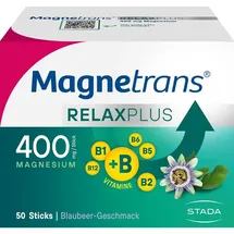 STADA Magnetrans Relax+ 400 mg Granulat Sticks Blaubeere
