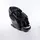 360Home Massagesessel 4D Kunstleder 76 x 116 x 155 cm Schwarz mit Heizfunktion