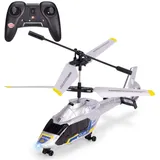 DICKIE RC-Hubschrauber Police Helicopter 2,4GHz RTR blau|silberfarben (201103010)