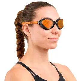 Buddyswim Ozean Schwimmbrille Schwarz-Orange/Orange One Size