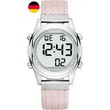 Hearkent Digitale Sprechende Uhr Für Damen Mit Deutscher Angenehmer Stimme LCD G