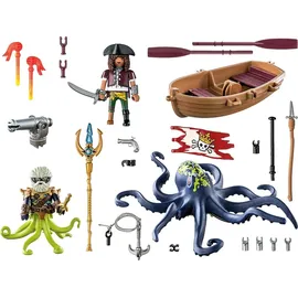 Playmobil Pirates Kampf gegen den Riesenoktopus 71419
