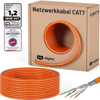HB-Digital CAT 7 Kabel Netzwerkkabel max. 1000 MHz S/FTP