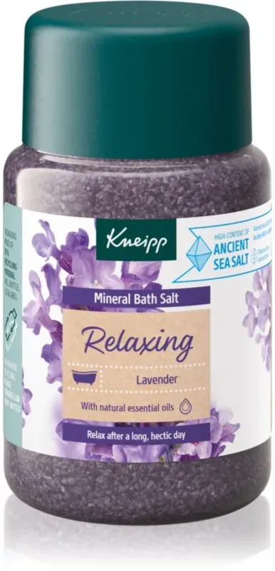 Kneipp Relaxing Lavender Badesalz Lavender 500 g