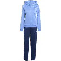 adidas Damen Sportanzug Essentials Linear, BLUFUS, XS