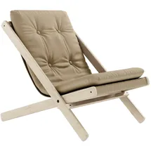 Karup Design Boogie OUT, Klappstuhl Buche / beige (402)