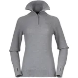 Bergans Damen Ulriken Pullover (Größe L, grau)