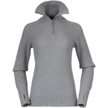 Bergans Damen Ulriken Pullover (Größe L, grau)