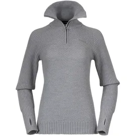 Bergans Damen Ulriken Pullover (Größe L, grau)