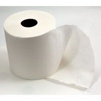 Hygiene VOS 6 Handtuchrollen Papierhandtücher für Autocut Handtuch Spender 20 cm breit und 140 Laufmeter je Rolle. 2-lagig weiß Saugstark für Werkstätten und Betriebe