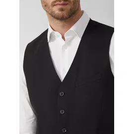 s.Oliver Slim-Fit Anzugsweste schwarz 48