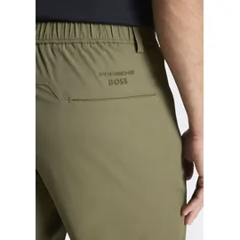 Boss Green Tapered Fit Hose mit Bügelfalten Modell 'PS Spirit 70 Oliv, 52