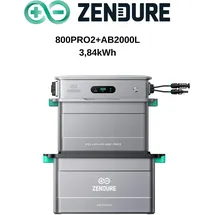 Zendure SolarFlow 800 Pro 3,84 kWh inkl. 1 x AB2000X Erweiterungsbatterie