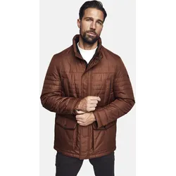 Steppjacke CABANO "Stepp-Parka", Herren, Gr. 29, rosa (kupfer), 100% Polyester, unifarben, klassisch, lang, Langarm, Jacken, mit vielen Taschen