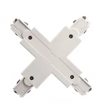 Deko-Light D Line X-Verbinder links-links-rechts-rechts Stromschiene
