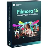 Wondershare Filmora 14 Video Editor - 1 Gerät - Unbegrenzte Laufzeit