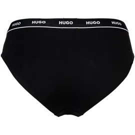 Hugo TRIPLET BRIEF STRIPE 3 St. Schwarz/Rot/Weiß XL