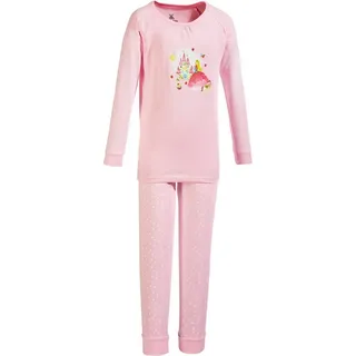 Erwin Müller Single-Jersey Kinder-Schlafanzug in hellrosa | Gr.: 134/140