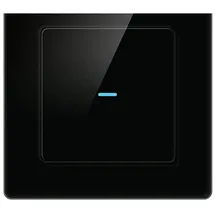 AVATTO Smart Light Switch WiFi Avatto N-TS10-B1 1 Way TUYA (schwarz)