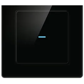 AVATTO Smart Light Switch WiFi Avatto N-TS10-B1 1 Way TUYA (schwarz)