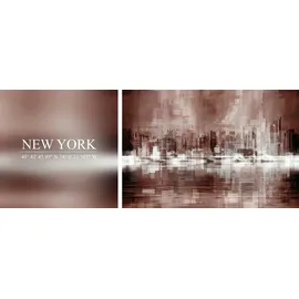 queence Leinwandbild »New York«, (Set), 2er-Set, bunt