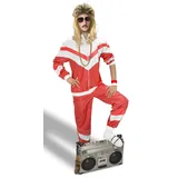 Plitsch Platsch Trainingsanzug 80er Jahre Kostüm Assi Damen und Herren Größe XS-4XL - Karneval Anzug Fasching